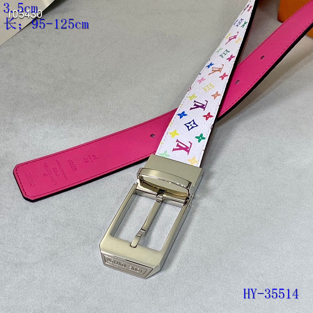 LV Belts 3.5 cm Width 046